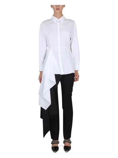 ALEXANDER MCQUEEN WOMEN'S ASYMMETRIC SHIRT
