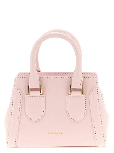 Alexander Mcqueen Women's Birdee Mini Handbag In Pink