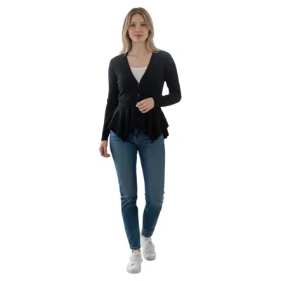 Pre-owned Alexander Mcqueen Women's Black Cardigan, Size Small, Contemporary