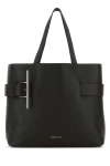 Alexander Mcqueen Alexander Mc Queen T Bar Leather Tote Bag In Black