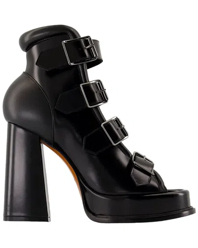 Alexander Mcqueen Women's Calfskin Pump In Black