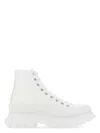 Alexander Mcqueen Women's Canvas Canvas Sack Sneakers