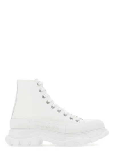 Alexander Mcqueen Women's Canvas Canvas Sack Sneakers