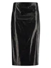 Alexander Mcqueen Silk Tarpaulin Skirt