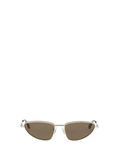 Alexander Mcqueen Women Cat-eye Sunglasses In Gold