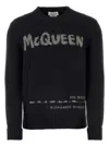 Alexander Mcqueen Charcoal Cotton Sweater