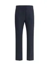Alexander Mcqueen Cigarettes Pants In Black