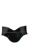 Alexander Mcqueen Mcqueen Women Corset Belt In Black