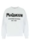 Alexander Mcqueen Printed Cotton-jersey Sweatshirt