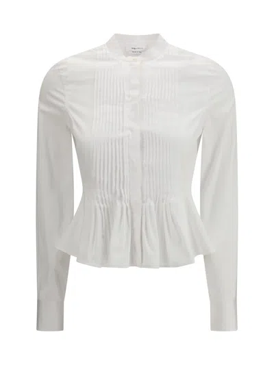 Alexander Mcqueen Women Cotton Shirt In White