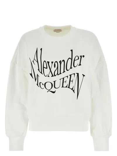 ALEXANDER MCQUEEN WOMEN'S COTTON SWEATSHIRT