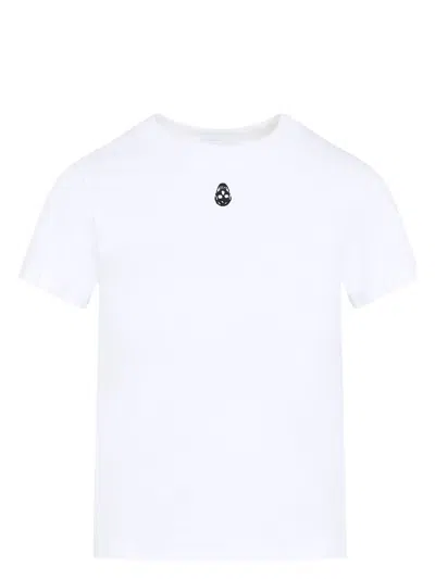 Alexander Mcqueen Women's Cotton T-shirt In White