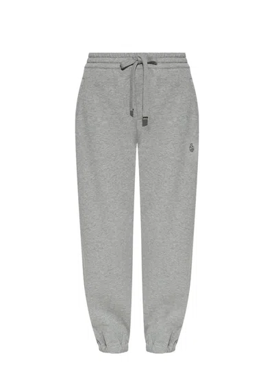 ALEXANDER MCQUEEN WOMEN'S COTTON TROUSERS