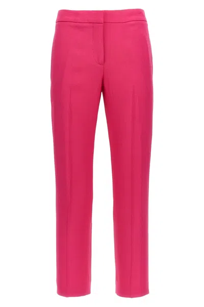 ALEXANDER MCQUEEN MCQUEEN WOMEN CRÊPE CIGARETTE PANTS