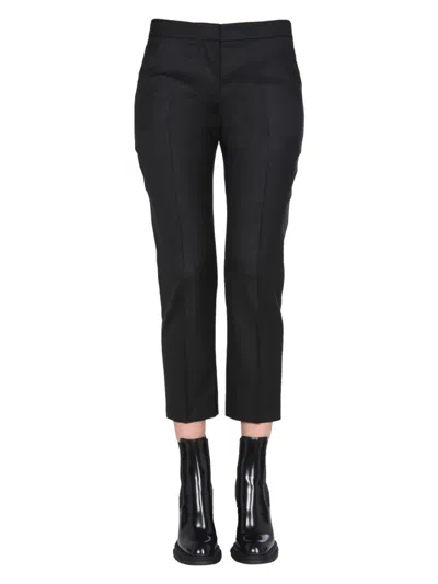 ALEXANDER MCQUEEN WOMEN'S CROPPED TROUSERS