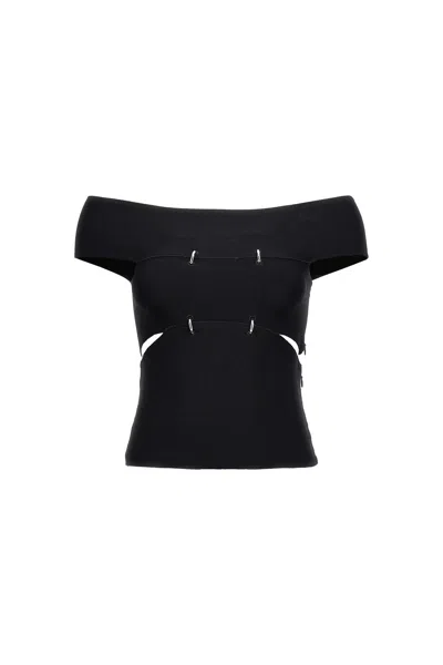 ALEXANDER MCQUEEN MCQUEEN WOMEN CUT OUT TOP