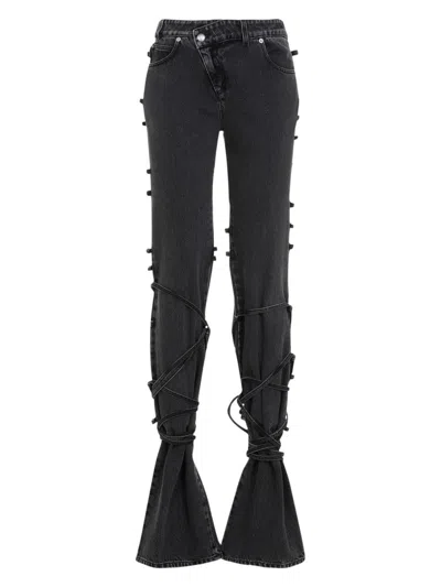 ALEXANDER MCQUEEN WOMEN'S DENIM JEANS