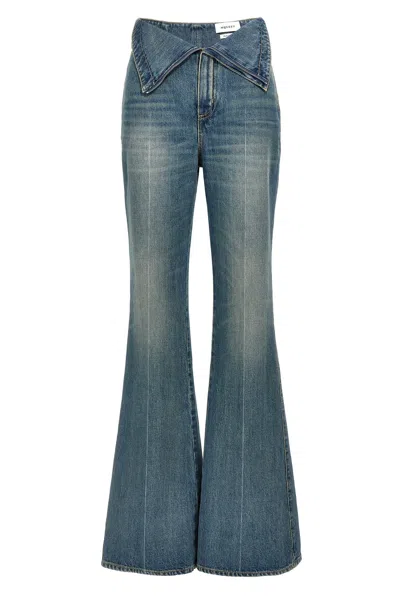ALEXANDER MCQUEEN MCQUEEN WOMEN DENIM PANTS