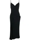 Alexander Mcqueen Alexander Mc Queen Midi Dress In Black