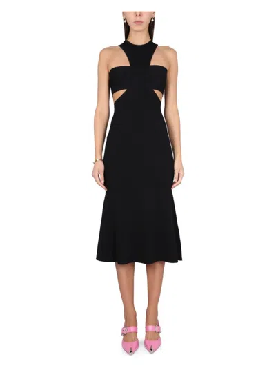 ALEXANDER MCQUEEN WOMEN'S DRESS WITH HARNESS
