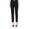 Alexander Mcqueen Women's Emb Denim Jeans In Black