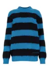 Alexander Mcqueen Multicolor Embroidered Cotton Blend Sweater