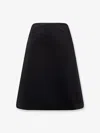 Alexander Mcqueen A-line Flared Midi Skirt
