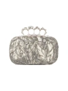 ALEXANDER MCQUEEN WOMEN'S GLASS-EMBELLISHED CLUTCH