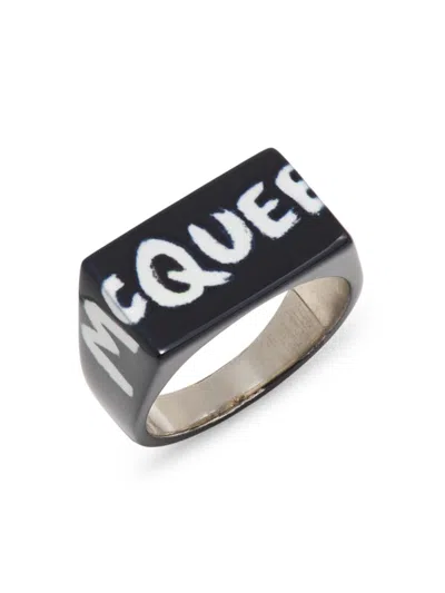 Alexander Mcqueen Women's Graffiti Ring