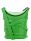 Alexander Mcqueen The Curve Embossed Cylindrical Shoulder Bag