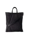 Alexander Mcqueen Harness Shopper Bag -  - Nylon - Black In Black