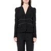 Alexander Mcqueen Women's Jacket In Black