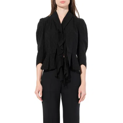 Alexander Mcqueen Women's Jacket In Black