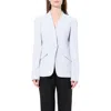 Alexander Mcqueen Women's Jacket In Blue