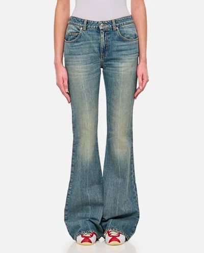 Alexander Mcqueen Women Jeans In Blue