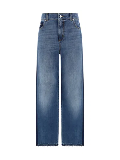 Alexander Mcqueen Jeans Blue