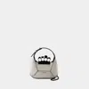 Alexander Mcqueen Leather Jewelled Top-handle Bag In Nude & Neutrals