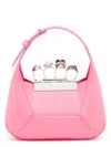 Alexander Mcqueen Alexander Mc Queen The Jewelled Hobo Mini Leather Shoulder Bag In Pink