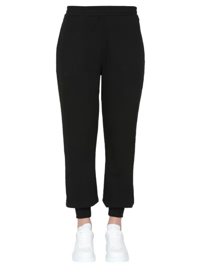 Alexander Mcqueen Women Jogging Pants In Black