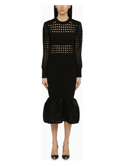 Alexander Mcqueen Women's Knitted Midi Dress