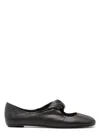 Alexander Mcqueen Women's Leather Ballarinas For Comfort