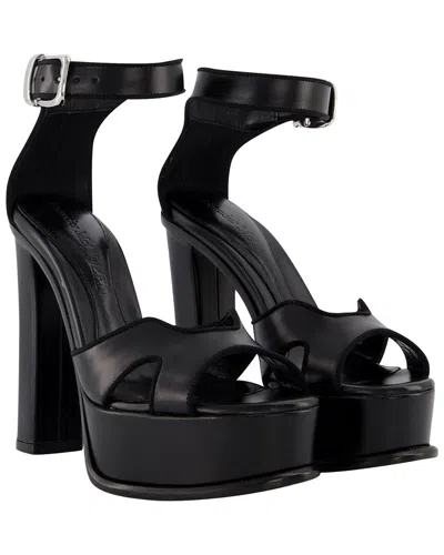 Alexander Mcqueen Women's Leather Black Leather Pump (authentic Pre-loved)