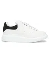 Alexander Mcqueen Black And White Low Top Sneakers With Logo Lettering On The Tongue And Contrasting Heel With Logo Le In Multi
