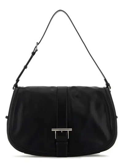 ALEXANDER MCQUEEN WOMEN'S LEATHER MAXI SATCHEL SHOULDER BAG