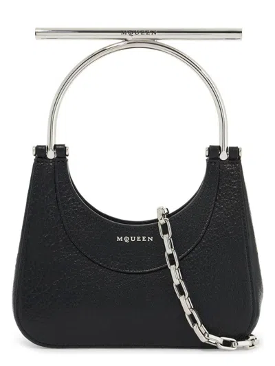 Alexander Mcqueen Women's Leather Mini Cross-bar Handbag