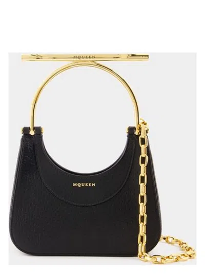 Alexander Mcqueen Women's Leather Mini Cross-bar Handbag