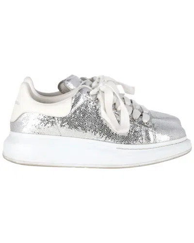 Pre-owned Alexander Mcqueen Women's Leather Oversized Sneaker (authentic Pre-loved)