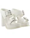 Alexander Mcqueen Boxcar Leather Sandal
