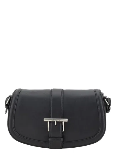 ALEXANDER MCQUEEN WOMEN'S LEATHER SATCHEL CROSSBODY BAG