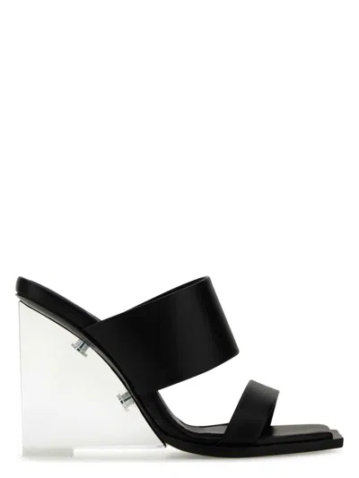 Alexander Mcqueen Women's Leather Shard Mules